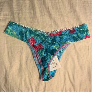 Lace Floral Thong